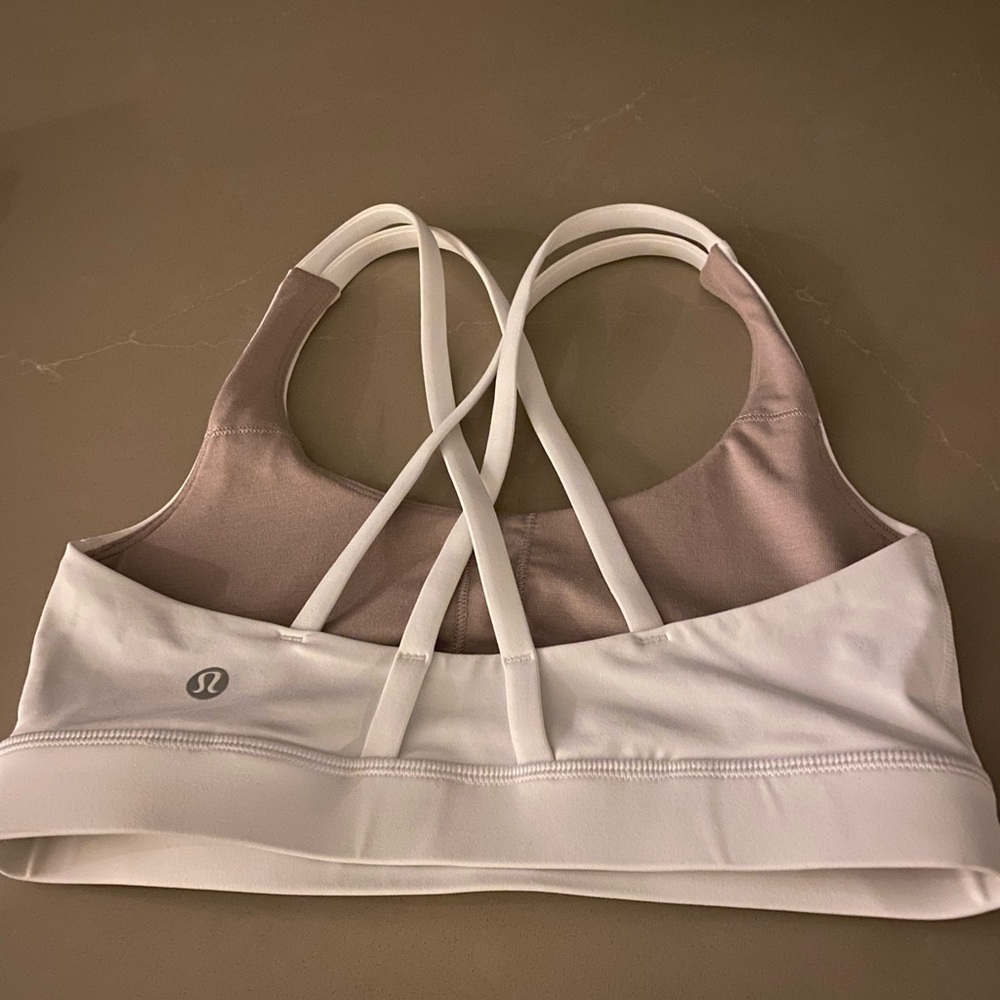White lululemon bra